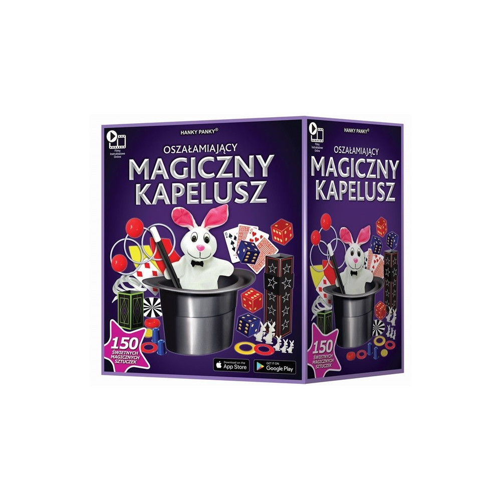 Sztuczki magiczne hanky panky magiczny kapelusz Sztuczki magiczne hanky panky magiczny kapelusz