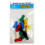 Pionki do gry 12 sztuk
