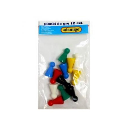 Spelpjäser 12 stycken