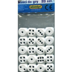 Spel tärningar set med 20 stycken