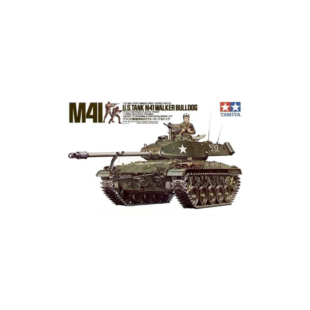 U.S. M41 Walker Bulldog - Amerikansk stridsvagn M41 Walker Bulldog