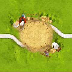 Spelet Carcassonne PL 10: Cirkus turné, utgåva 2 | HandlaSmidigt.se