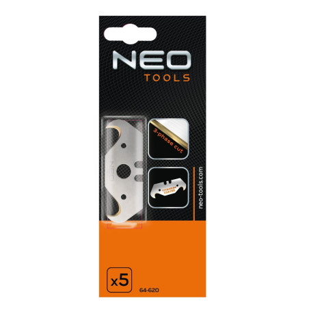 Utbytbara krokblad, 5 st.