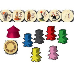 Spelet Carcassonne PL 10: Cirkus turné, utgåva 2 | HandlaSmidigt.se