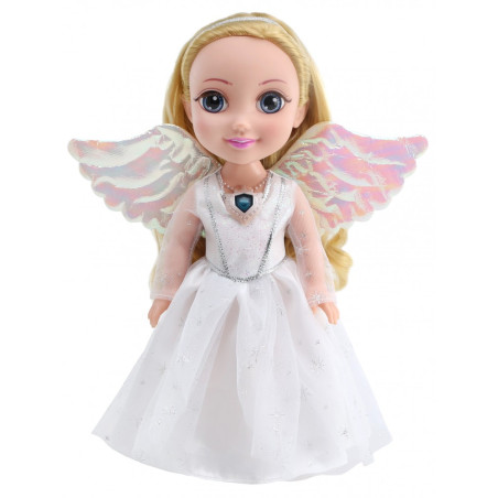 Dockan Natalia som sjunger julsånger