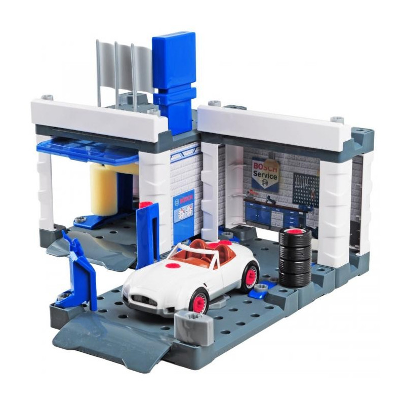 Bosch-service med tvätt och bil