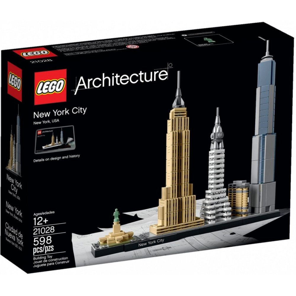 Klocki architecture 21028 nowy jork