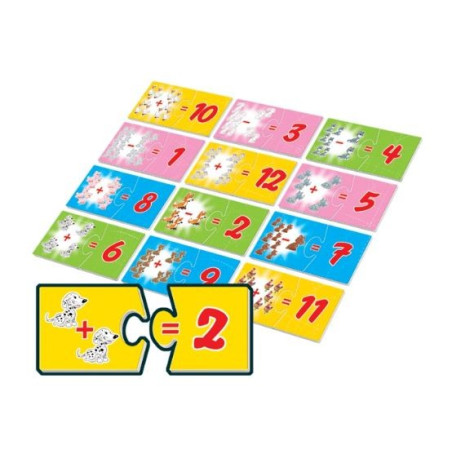 Spelknappen spelar lägga till, subtrahera