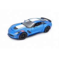 Modell komposit Corvette Grand Sport 2017 124 grå