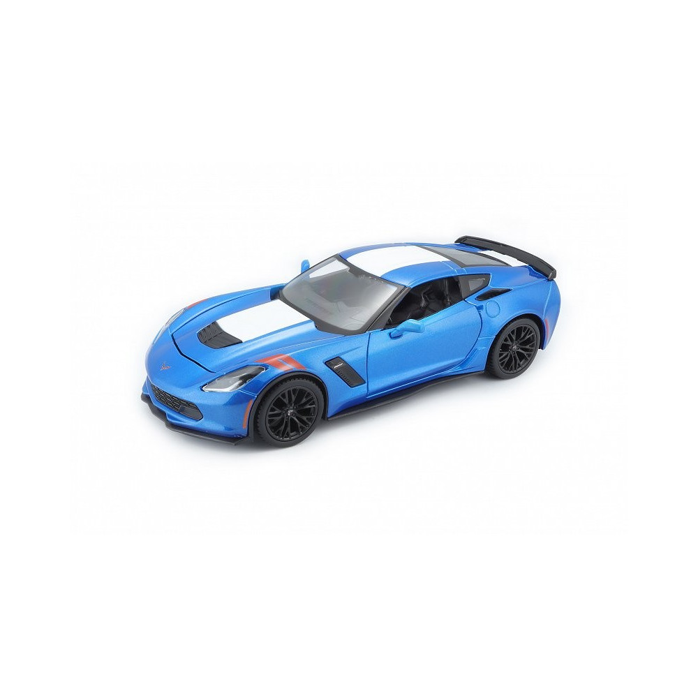 Modell komposit Corvette Grand Sport 2017 124 grå Modell komposit Corvette Grand Sport 2017 124 grå
