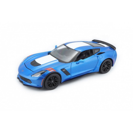 Modell komposit Corvette Grand Sport 2017 124 grå