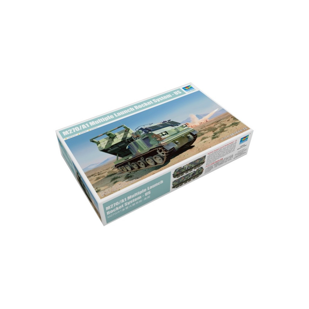 Modell av plast m270a1 multiple launch rocket system