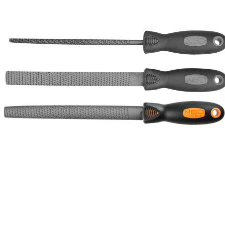 Rund fil för trä, 200 mm