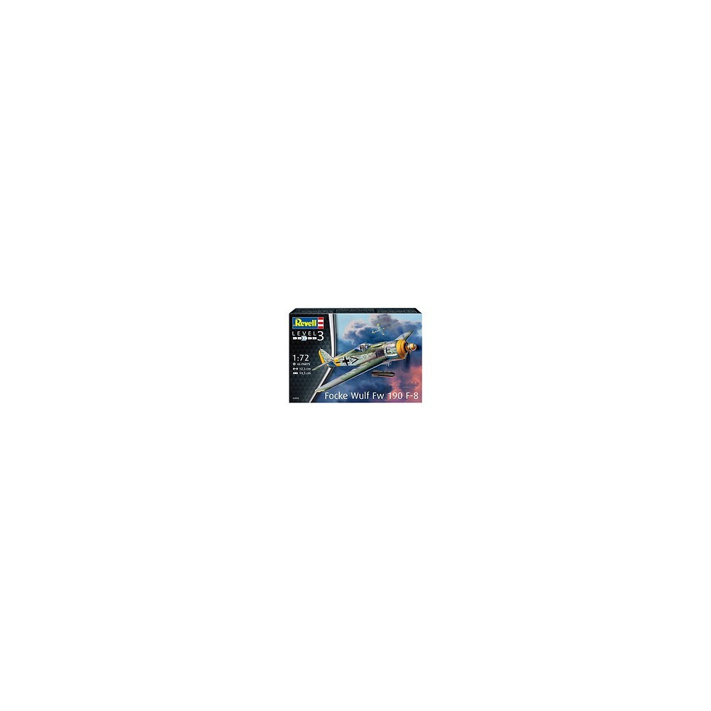 Modell av plast Focke Wulf FW190 F-8