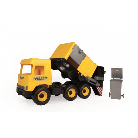 Sophämtare gul 42 cm mellanlastbil i kartong