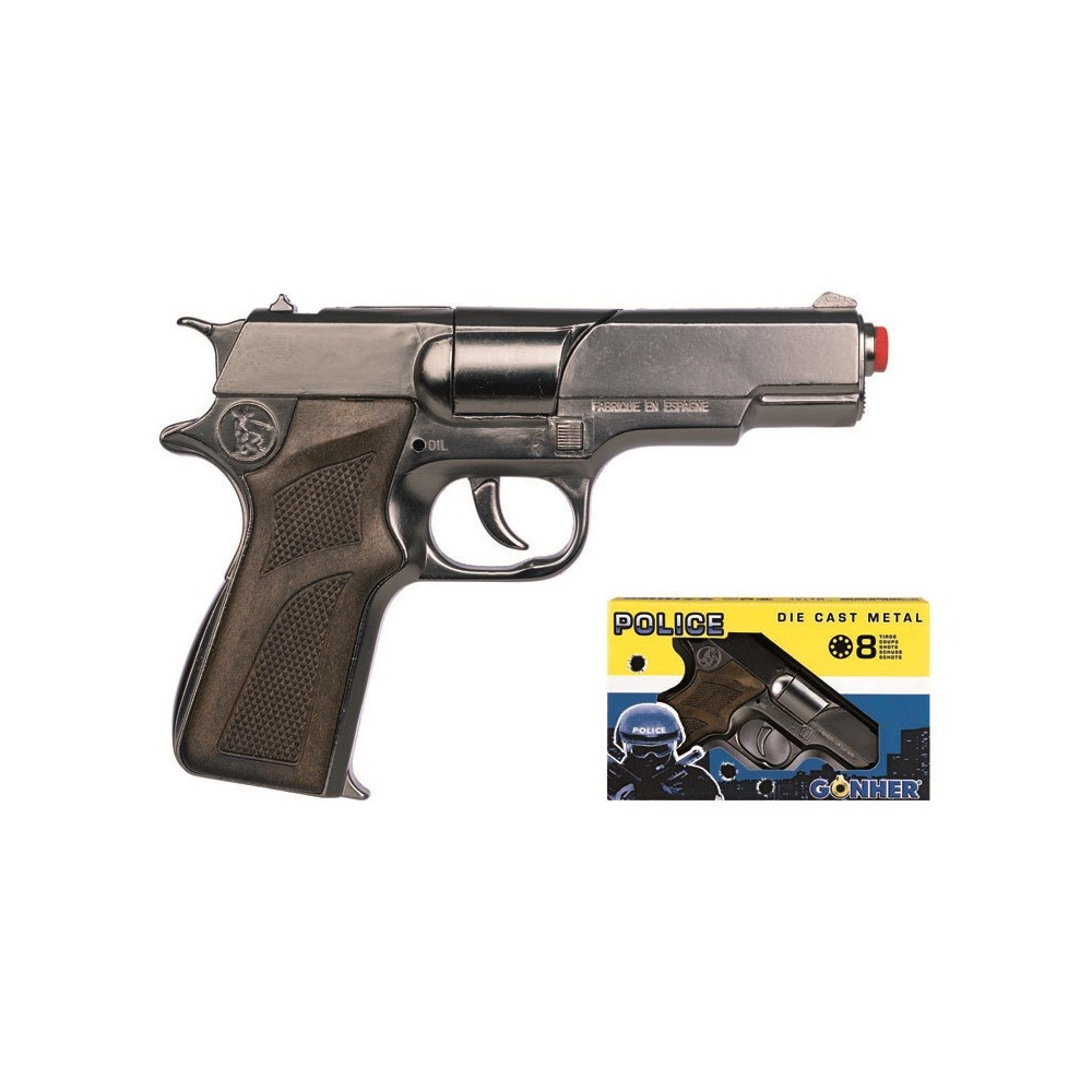 Pistolet policyjny metalowy gonher 1250 Pistolet policyjny metalowy gonher 1250