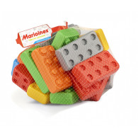 Klocki budowlane cegła junior 25 elementów