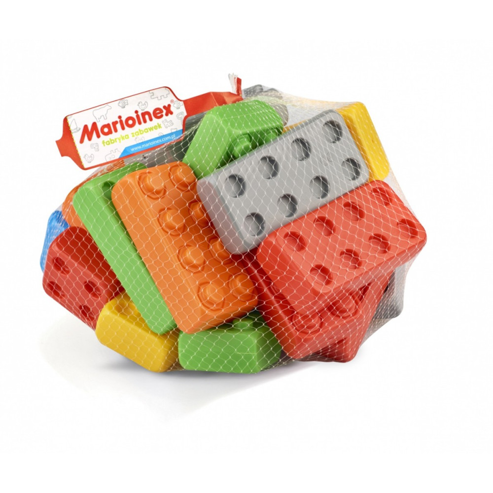 Klocki budowlane cegła junior 25 elementów