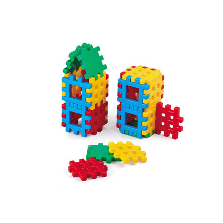 Konstruktionsklossar våffla 24