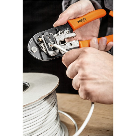 Tänger för telefonkontakter 4P, 6P, 8P