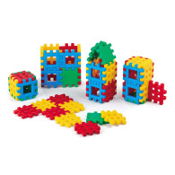 Klocki konstrukcyjne waffle 48