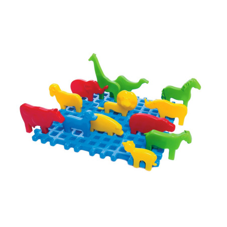 Byggklossar mini zoo