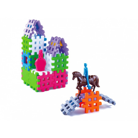 Konstruktionsklossar våffla 36