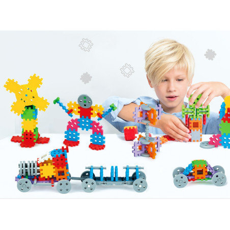 Byggklossar mini våffel konstruktor 300