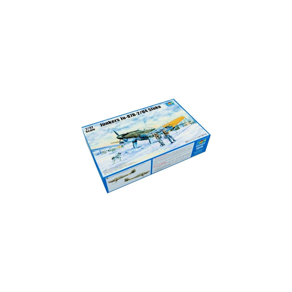 Modell i plast av Junkers Ju-87B-2U-4 Stuka