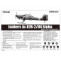 Modell i plast av Junkers Ju-87B-2U-4 Stuka