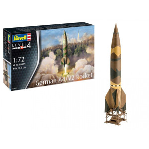 Model plastikowy rakieta niemiecka a4v2