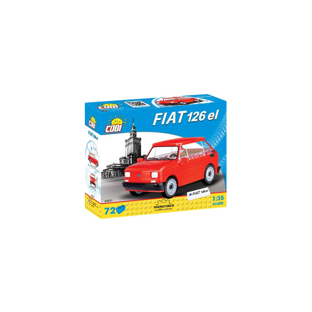 Klocki youngtimer collection fiat 126p el