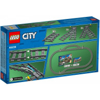 Klocki city 60238 zwrotnice