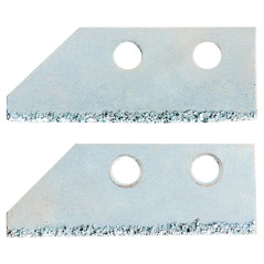 Fogskrapa med 2 blad, 50 mm