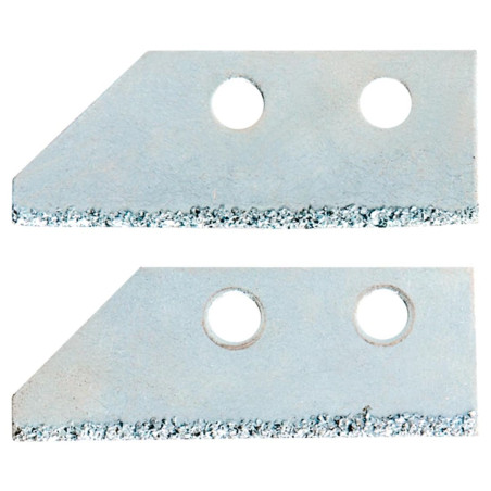 Fogskrapa med 2 blad, 50 mm