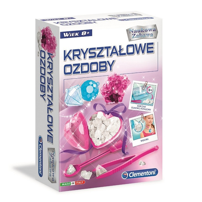 Vetenskaplig kristalldekorationer