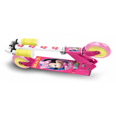 Sparkcykeln har två hjul.