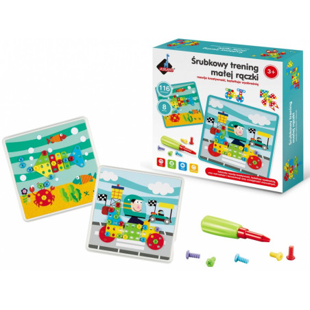 Mosaik med skruvmejsel