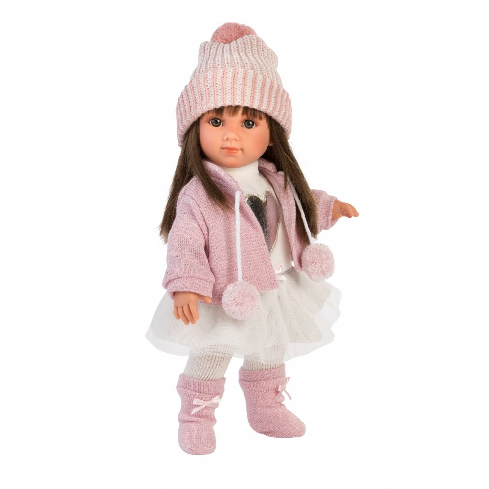 Dockan Sara 53528 är 35 cm lång. Dockan Sara 53528 är 35 cm lång.