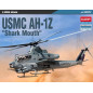 Modell i plast av USMC AH-1Z Shark Mouth