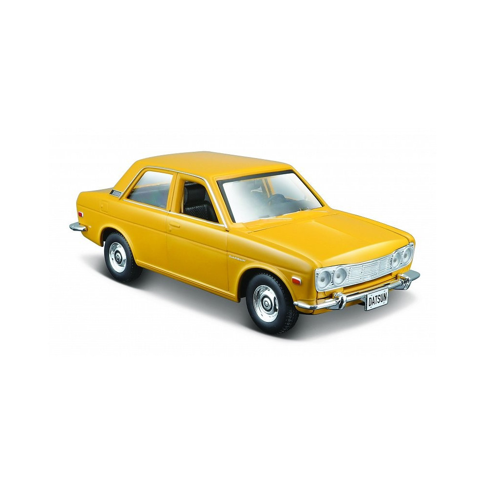 Modellkomposit Datsun 510 124 gul Modellkomposit Datsun 510 124 gul