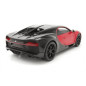 Modellkomposit Bugatti Chiron Sport svart-röd