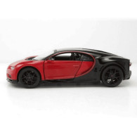 Modellkomposit Bugatti Chiron Sport svart-röd