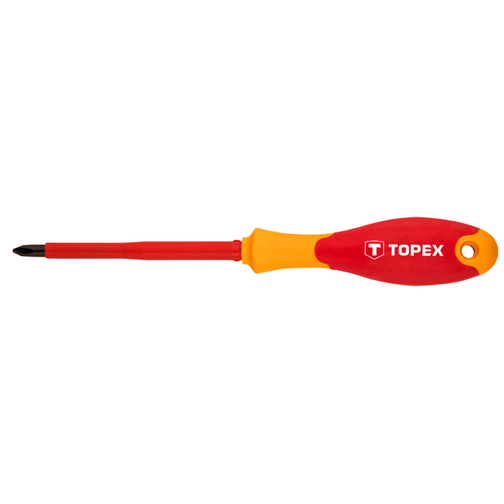 Wkrętak krzyżowy 1000V, PH1 x 80 mm Wkrętak krzyżowy 1000V, PH1 x 80 mm