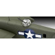 Modell av plast B-25 Mitchell