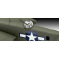 Modell av plast B-25 Mitchell