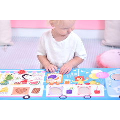 Pussel med ett hål i isglassarna