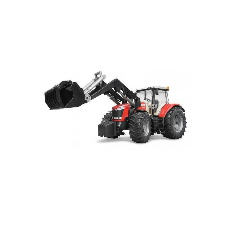 Traktor Massey Ferguson 7600 med lastare
