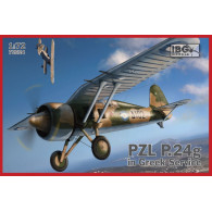 Modell i plast PZL P.24G i grekisk tjänst