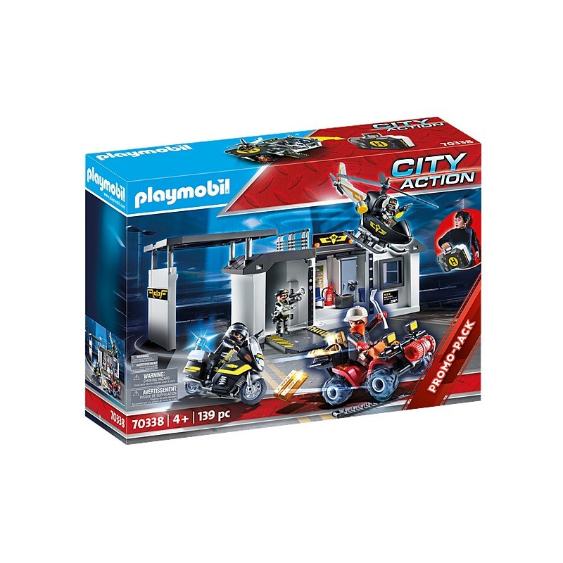 Set med figurer bärbar centralenhet för specialenheter